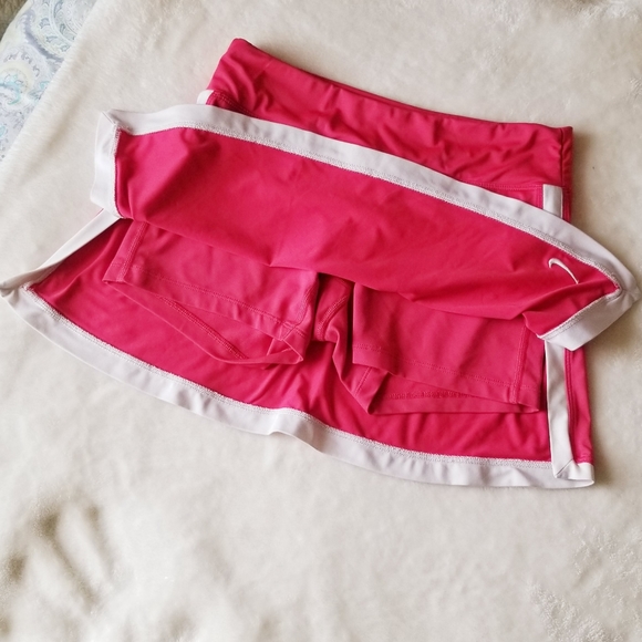 NIKE DRI-FIT Pink&White Derails Sport SKORT - Picture 4 of 7